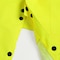 2W International Hi-Vis Rain Coat, 100% Polyester Oxford with PU coating, Class 3 Lime, M 650C-3 M - alternate 7